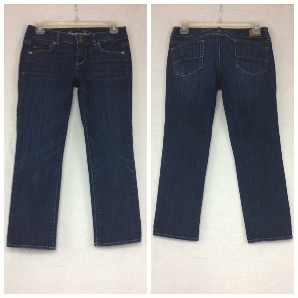 AMERICAN EAGLE OUTFITTERS Stretch Artist Jean Capri Excellent Condition Size 4